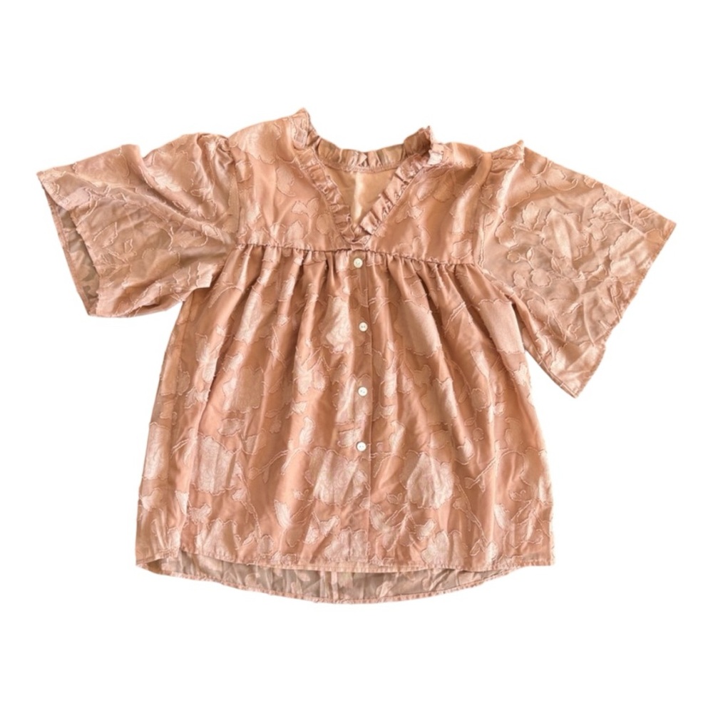 $10w/Bundle Woman’s Pink Flowy Patterned Blouse - image 1